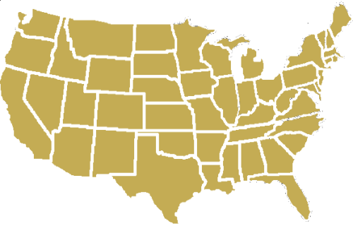 USA Territory Map